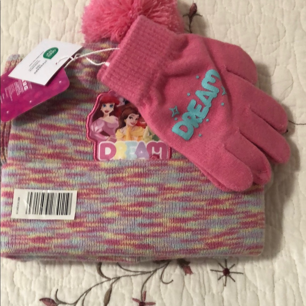 Disney Kids Dream Pink Knit Set
